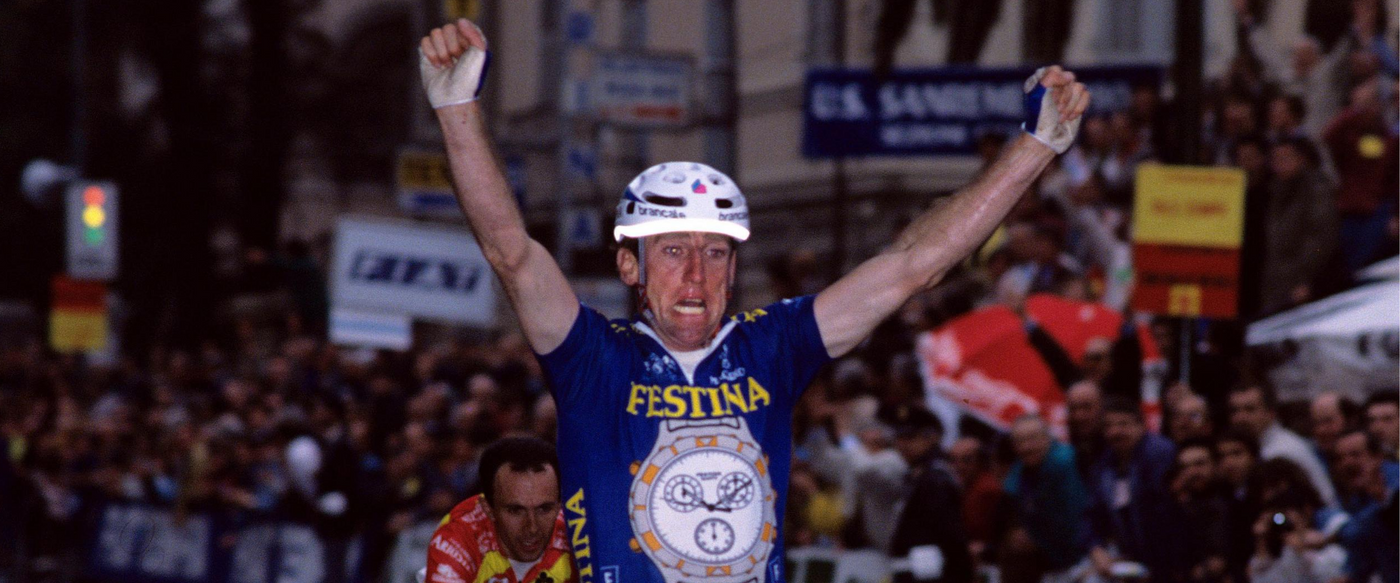 Sean Kelly win Milan San Remo 1992