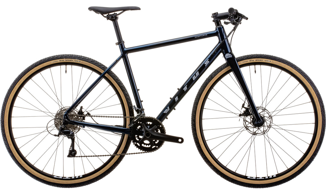 gravel bike with straight handlebars Vitus Substance V-2 Flat Bar Gravel Bike Sora (2022) – Vitus Bikes