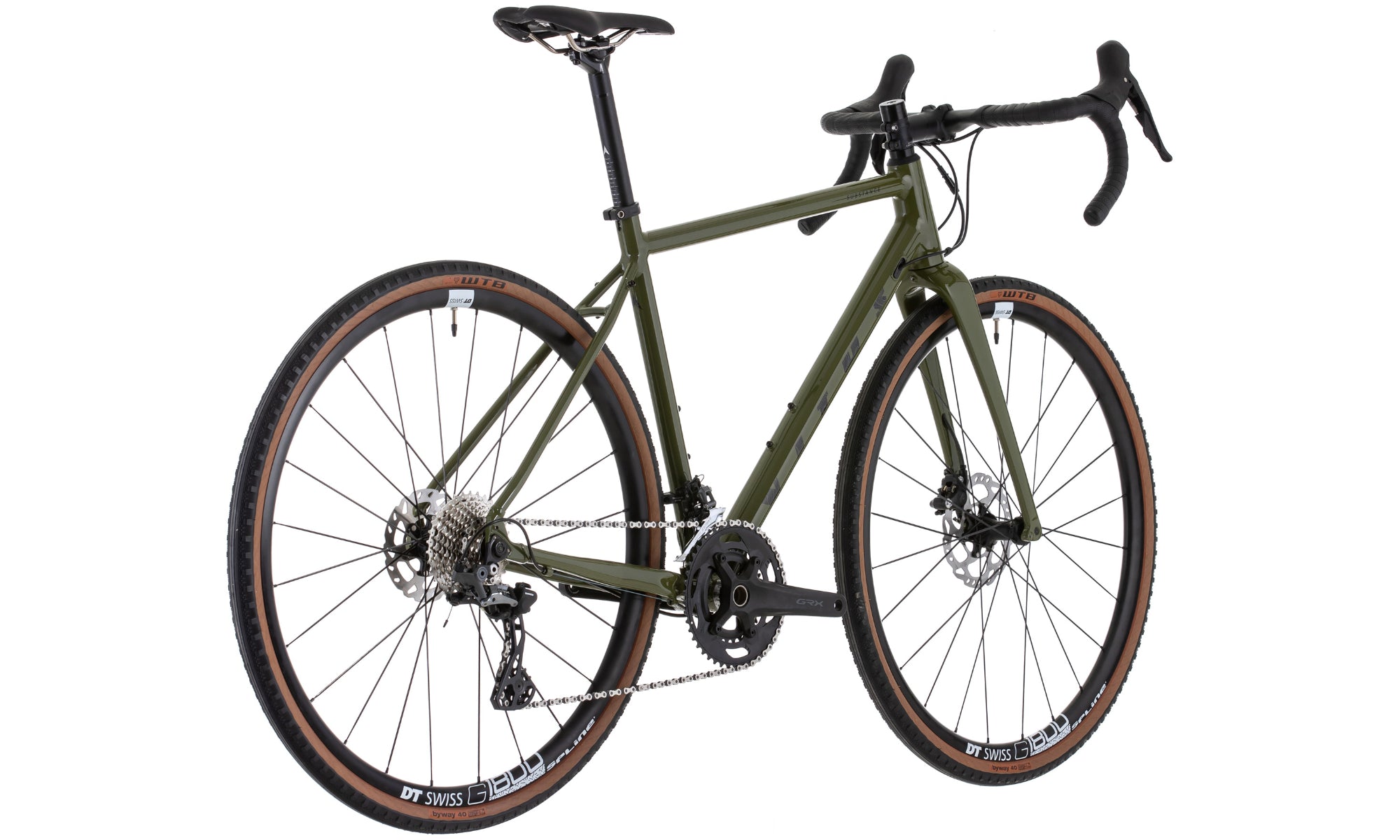 olive green gravel bike Vitus Substance VRS-2 Gravel Bike GRX 600 (2022) – Vitus Bikes